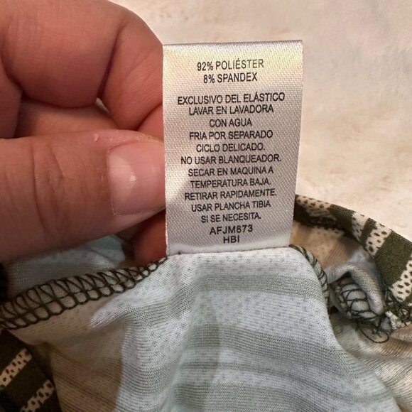 NWT Derek Heart Green & White Juniors‎ Romper, Small - Picture 11 of 14